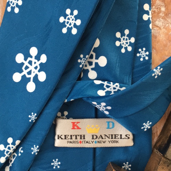 🎄KEITH DANIELS Men’s Christmas Snowman Neck Tie - Picture 2 of 8